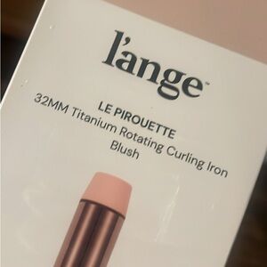 NEW IN BOX L’ange rotating curling iron